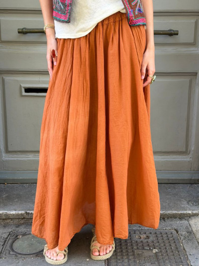 Jupon DIANA terracotta