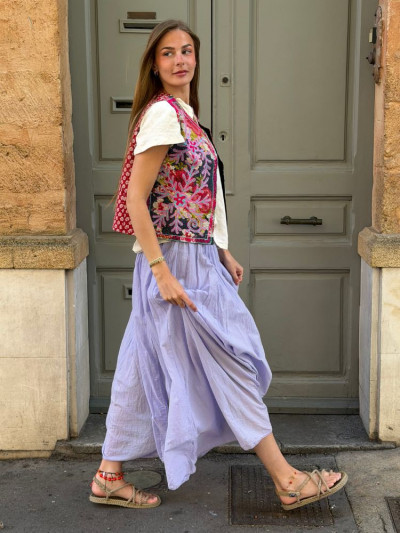 Jupon DIANA lilas