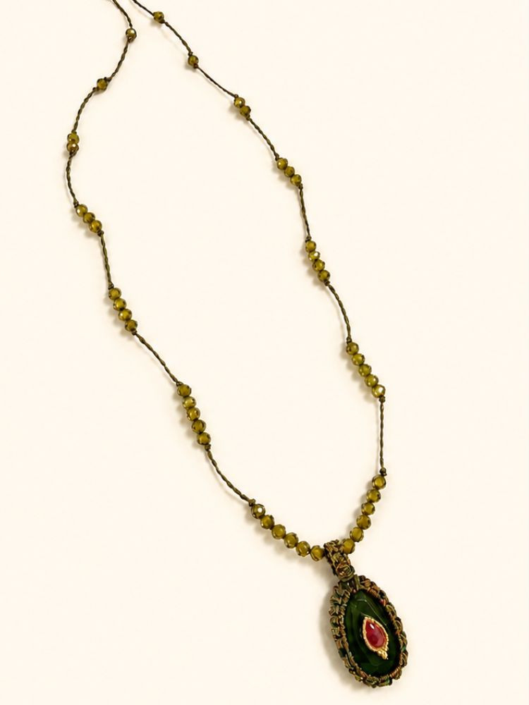 Collier OLIVIA vert