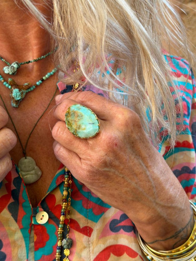 Bague LUCIA turquoise 2