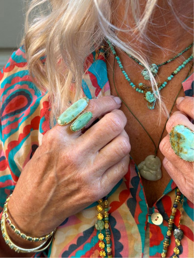 Bague LOVIKA turquoise 2