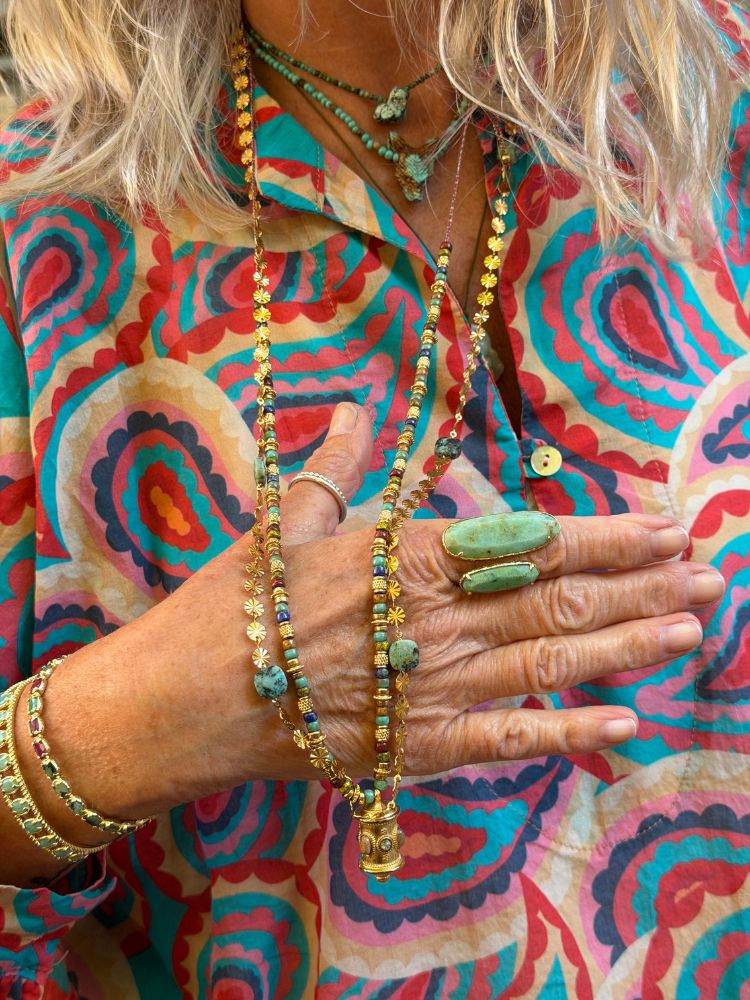 Collier IRIS multicolore