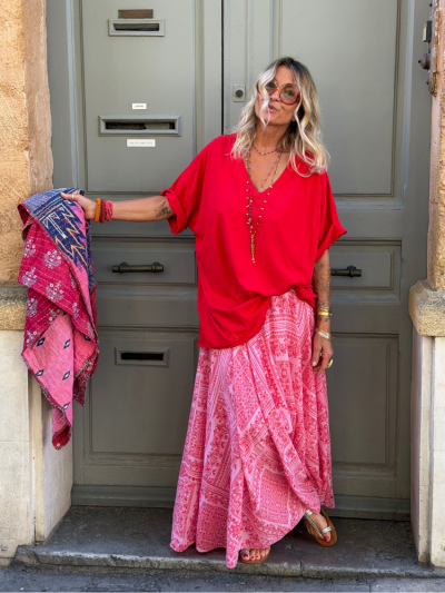 T-shirt TINA rouge