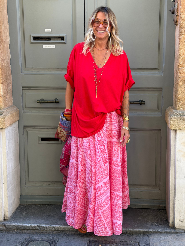 T-shirt TINA rouge