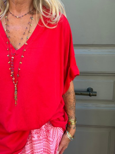 T-shirt TINA rouge