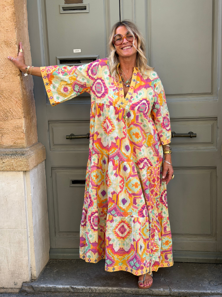 Robe MANILA jaune