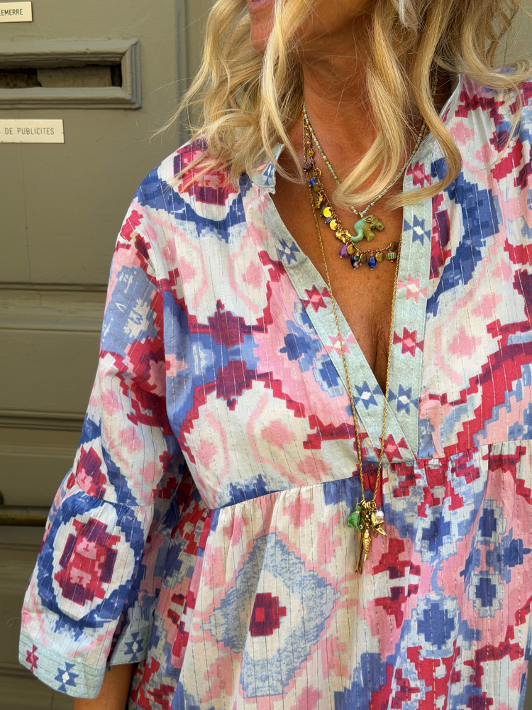 Robe MANILA bleu