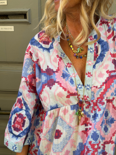 Robe MANILA bleu