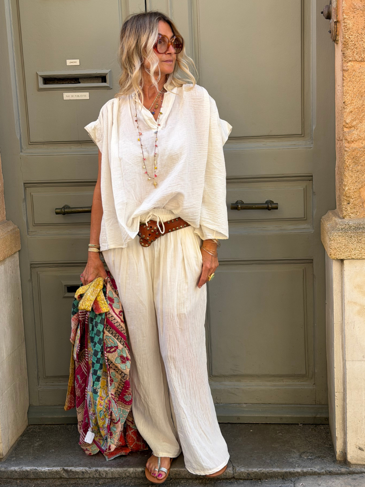 Blouse CANDIA écru