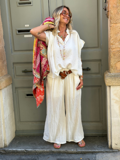 Blouse CANDIA écru