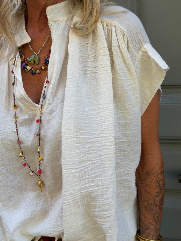 Blouse CANDIA écru