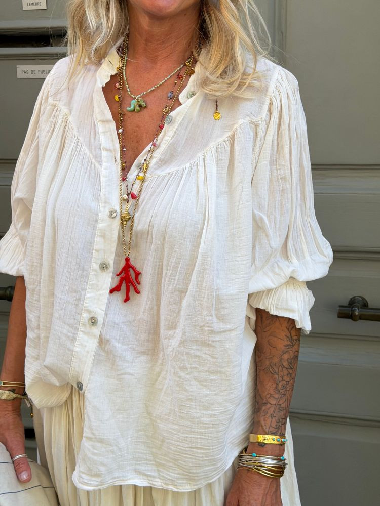 Chemise LEIA écru