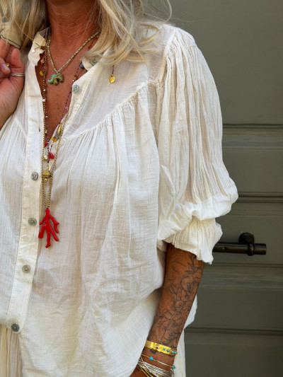 Chemise LEIA écru