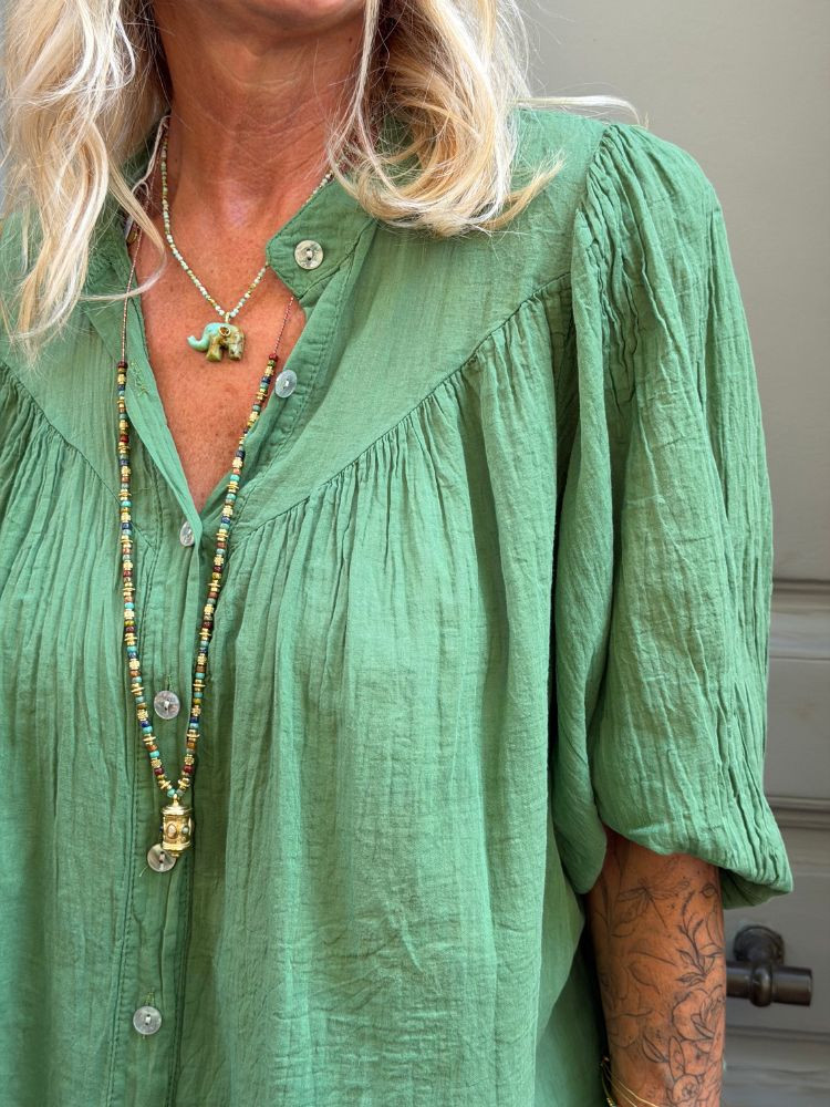 Chemise LEIA vert