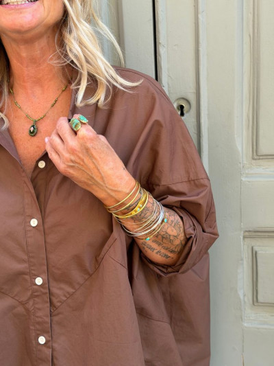 Chemise ELLA choco