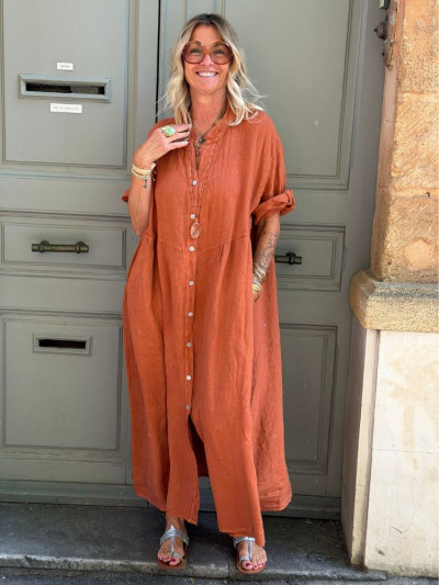 Robe INOLA terra cotta