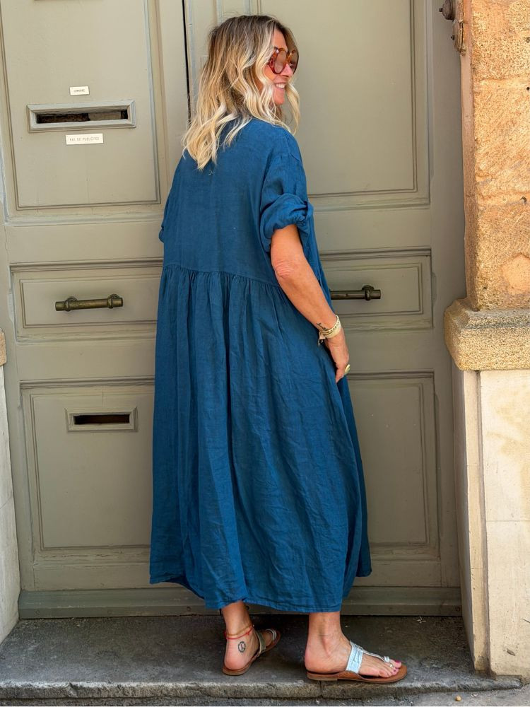 Robe INOLA bleu canard
