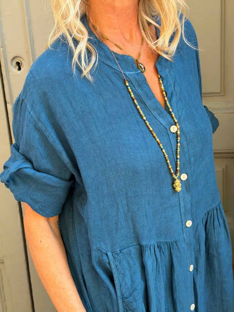 Robe INOLA bleu canard