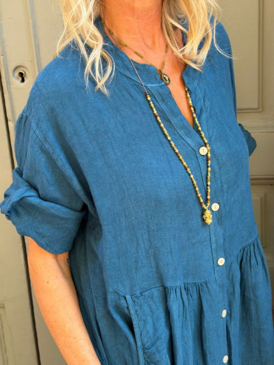 Robe INOLA bleu canard