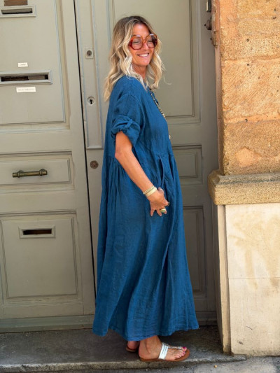 Robe INOLA bleu canard
