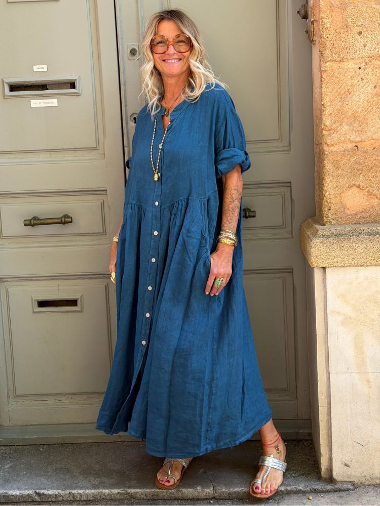 Robe INOLA bleu canard