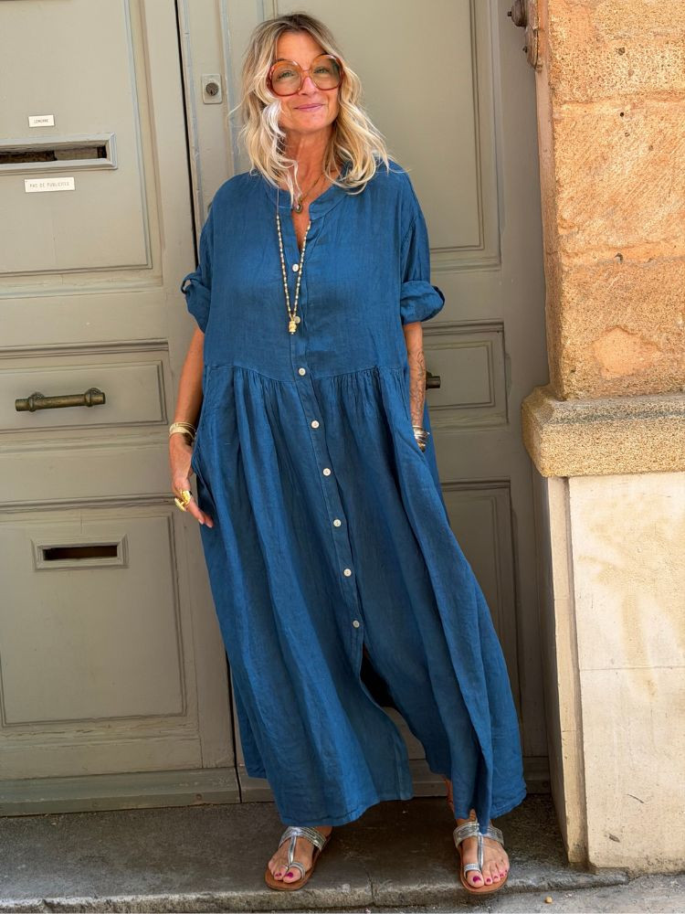 Robe INOLA bleu canard