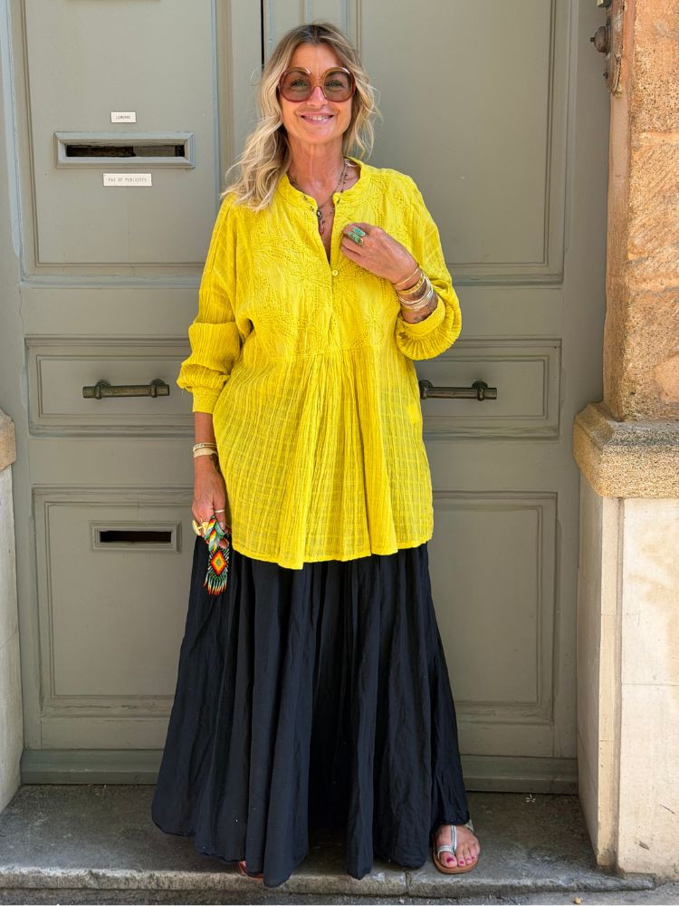 Blouse ANGE jaune