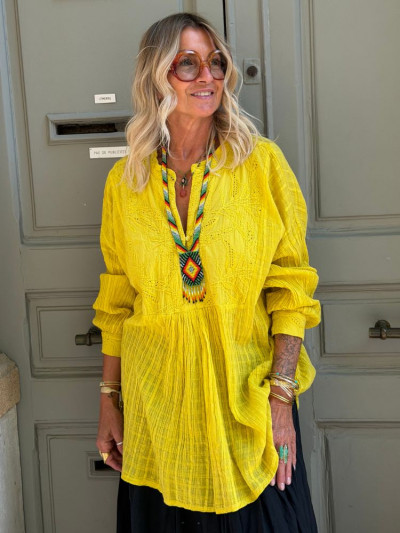 Blouse ANGE jaune