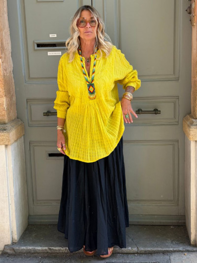 Blouse ANGE jaune 2