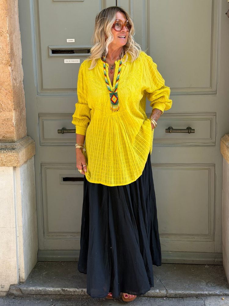 Blouse ANGE jaune