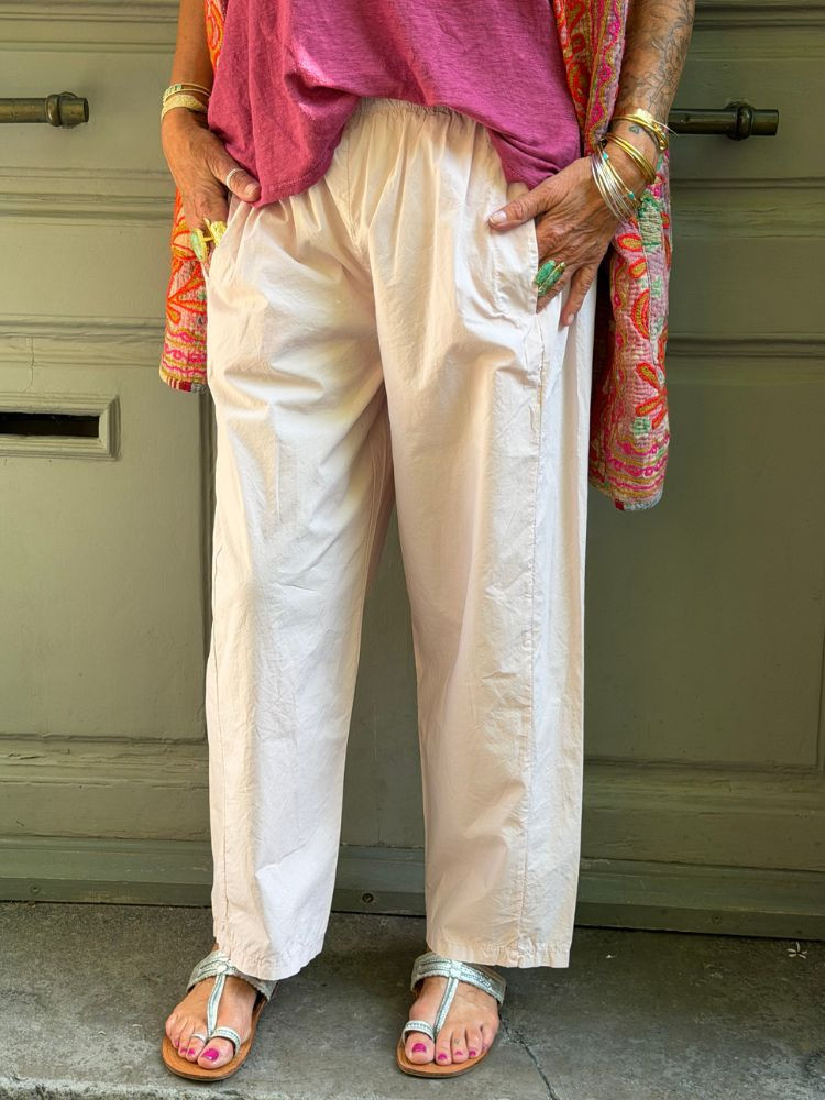 Pantalon MARIE rose pale