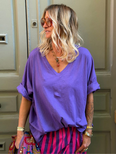 T-shirt TINA violet