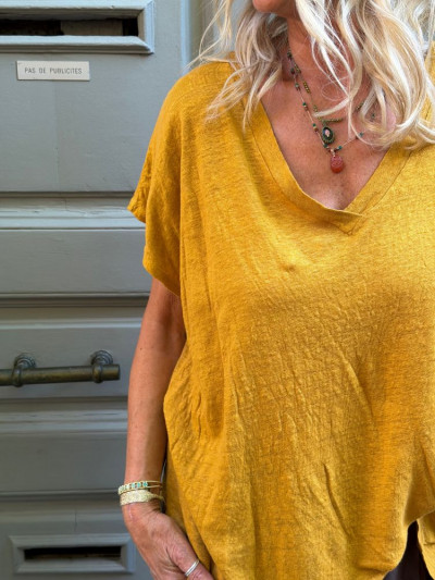 T-shirt CAROL safran