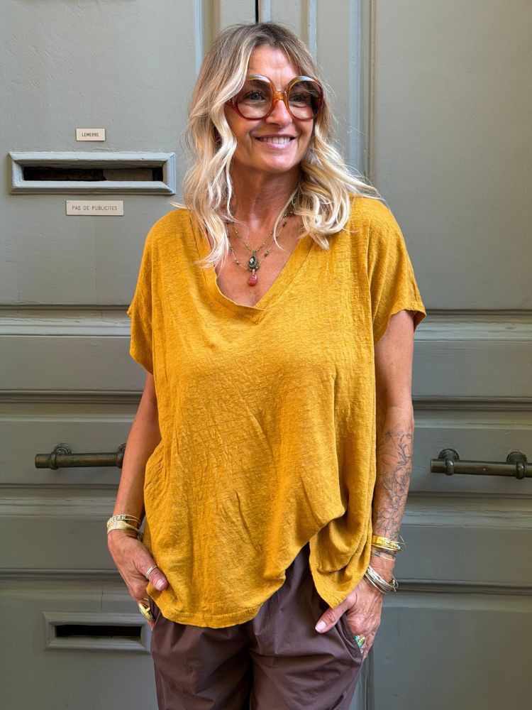 T-shirt CAROL safran