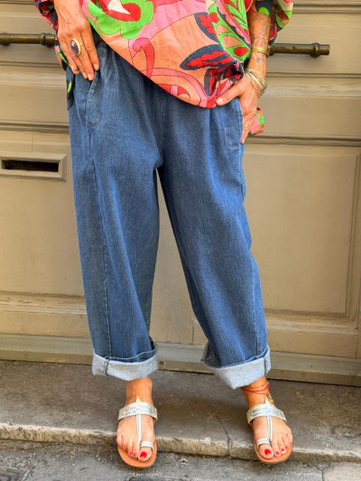 Pantalon PAYLY bleu jean