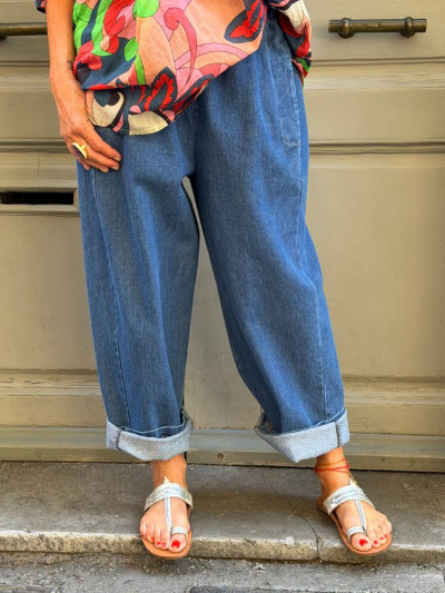 Pantalon PAYLY bleu jean
