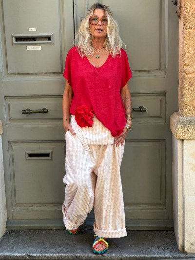 T-shirt BOLZIANO rouge 2
