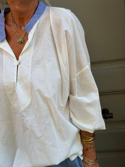 Blouse  CAPIROSKA blanc