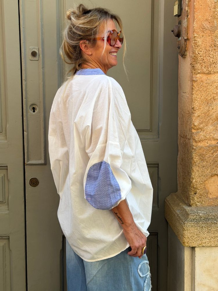 Blouse  CAPIROSKA blanc