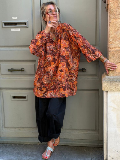 Blouse MIRABOLANO orange