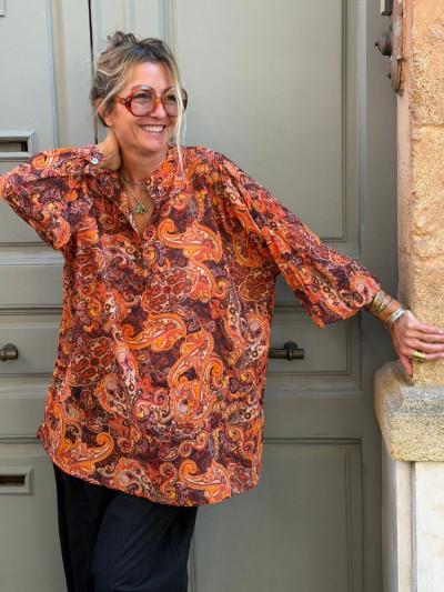 Blouse MIRABOLANO orange