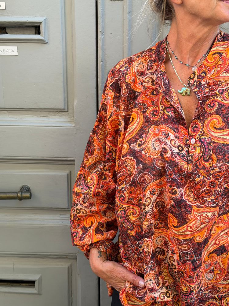 Blouse MIRABOLANO orange