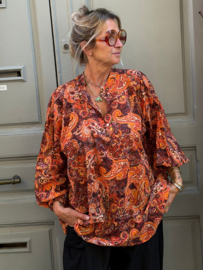 Blouse MIRABOLANO orange