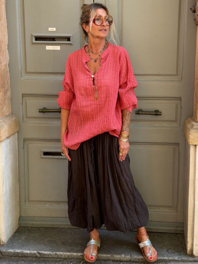 Blouse WASP framboise 2