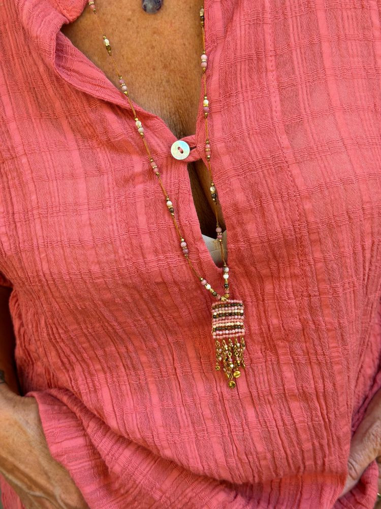 Blouse WASP framboise