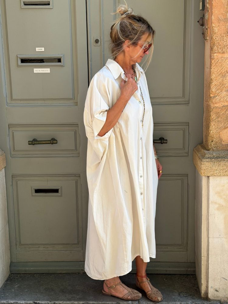 Robe FLORENCE écru