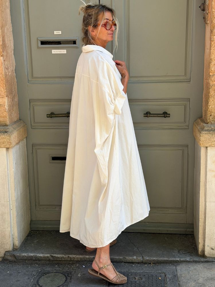 Robe FLORENCE écru