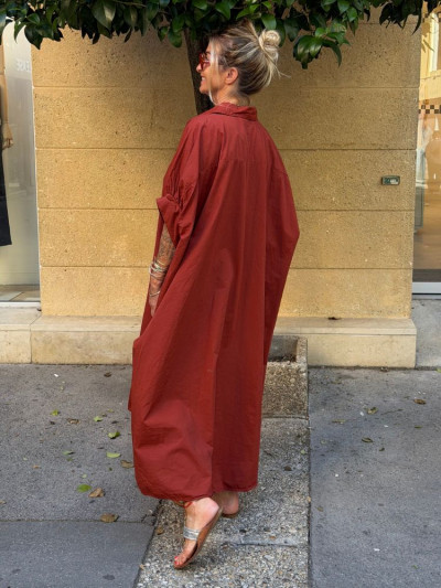 Robe FLORENCE rouille 2