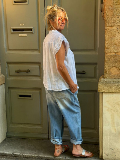Blouse JESSE blanc