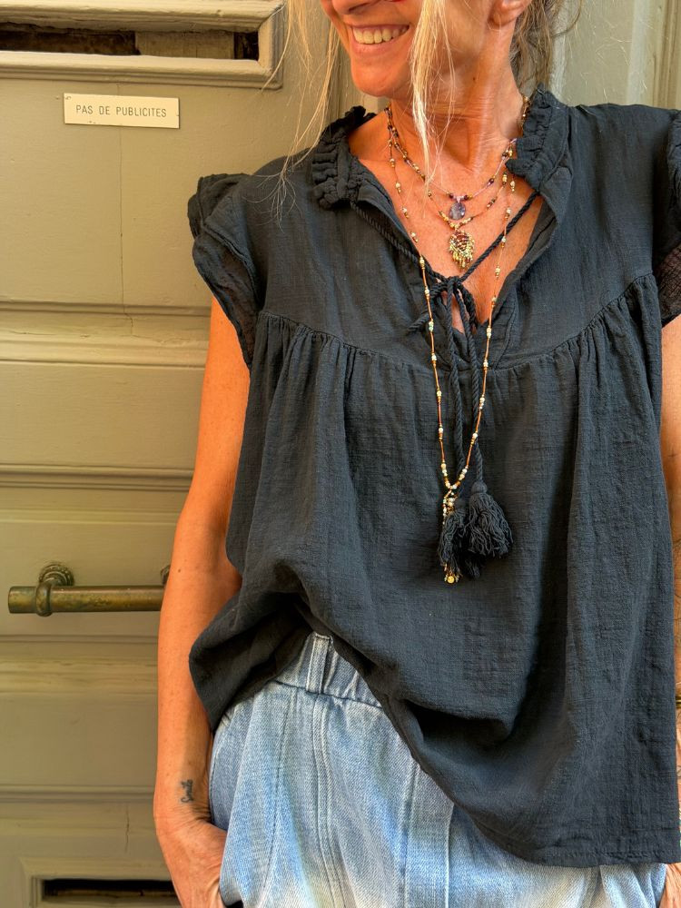Blouse JESSE noir